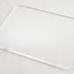 Clear acrylic laser cut square rectangle round corners 1