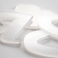 Milky-water White Acrylic Laser-cut Custom Shape