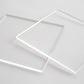 CLEAR 2MM LASER CUT ACRYLIC SQUARE