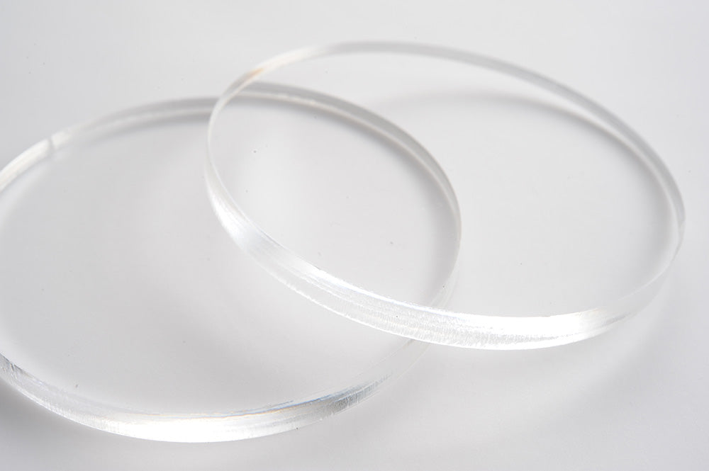 CLEAR 5MM LASER CUT ACRYLIC CIRCLE