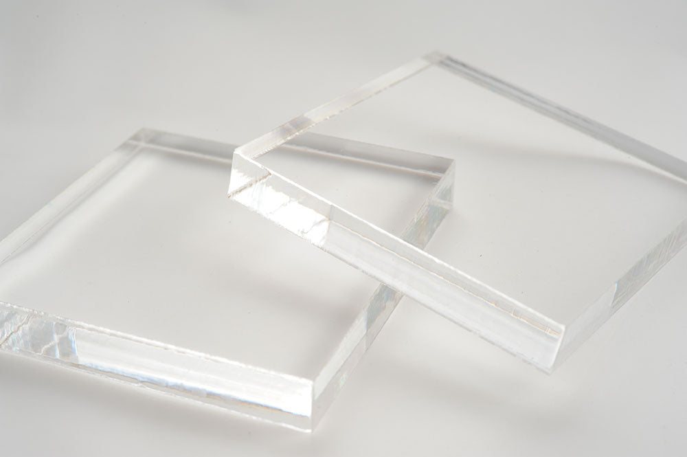 CLEAR 8MM LASER CUT ACRYLIC SQUARE