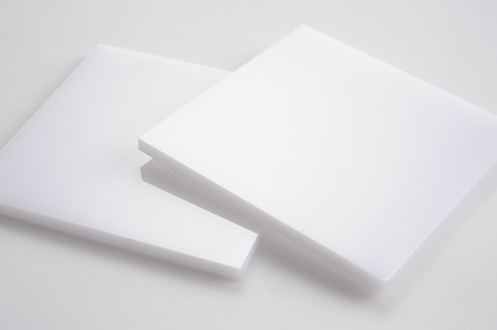 Light-box White Acrylic Laser-cut Square Rectangle