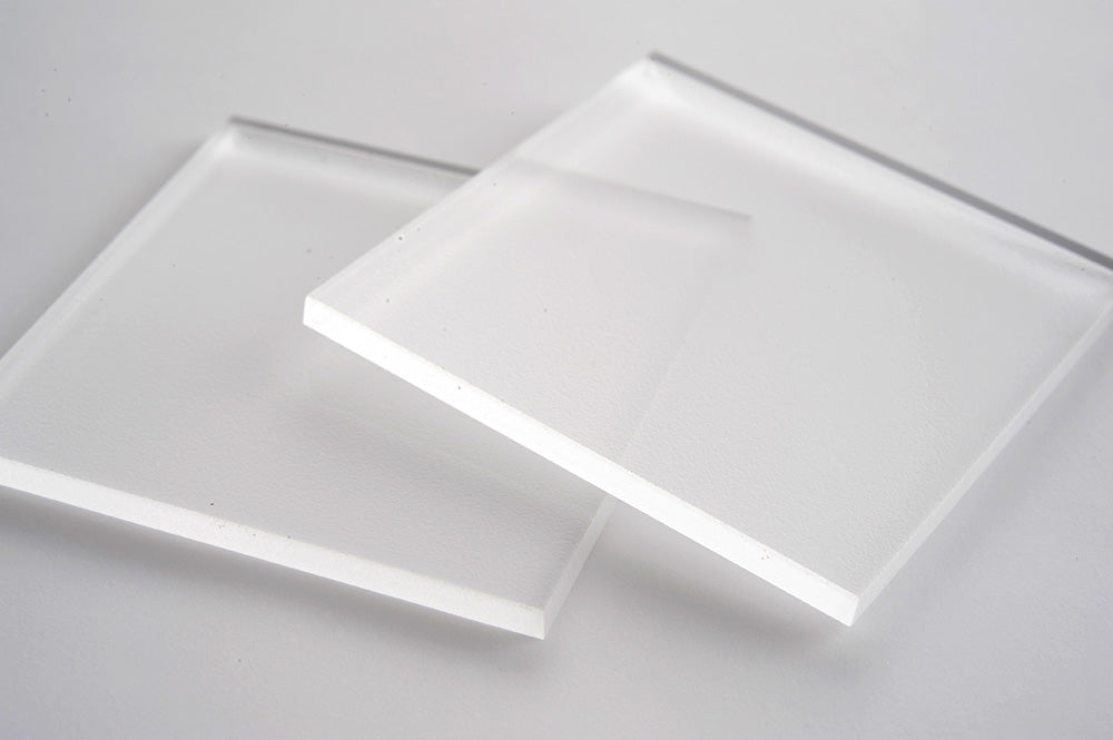 Matt Clear Acrylic Laser-cut Square Rectangle