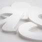 White Gloss Acrylic Laser-cut Custom Shape