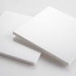 White Gloss Acrylic Laser-cut Square Rectangle