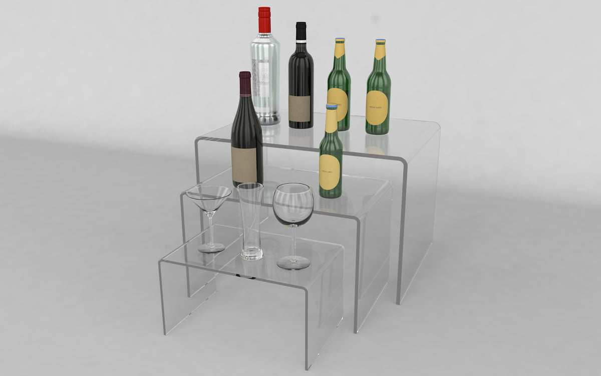 Long Acrylic Riser Acrylic Riser online shop – Acrylic India