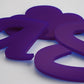 Dark Purple Acrylic Laser-cut Custom Shape