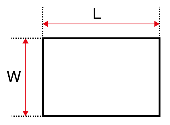Rectangle Square Diagram