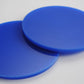 Blue Acrylic Laser-cut Circle