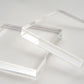 CLEAR 8MM LASER CUT ACRYLIC SQUARE