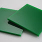 Green Acrylic Laser-cut Square Rectangle